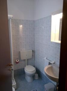 Koupelna v ubytování Hotel Cristallo