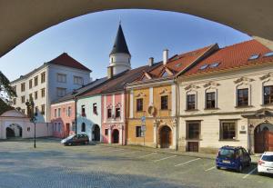 Budova, v ktorej sa apartmánový hotel nachádza