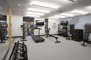 Fitness centrum a/nebo fitness zařízení v ubytování Hampton By Hilton Tallinn