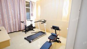 Fitness centrum a/nebo fitness zařízení v ubytování Yibuxuan Boutique Hotel Yangshuo