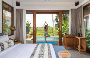 Bassein majutusasutuses The Calm Ubud - 1BR Romance Villa with Rice Field View või selle lähedal