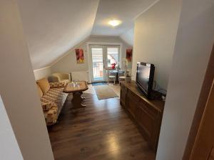 TV a/nebo společenská místnost v ubytování ALISA