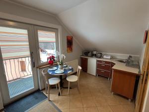 Kuchyň nebo kuchyňský kout v ubytování ALISA