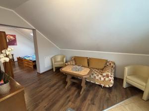 Posezení v ubytování ALISA