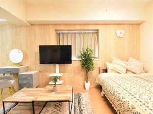 TV o dispositivi per l'intrattenimento presso Alphabed福山西桜町