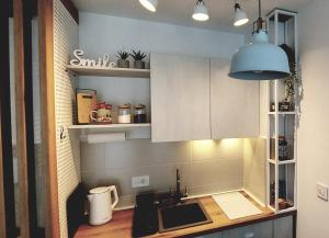 Nhà bếp/bếp nhỏ tại FOREST SIDE Apartmani