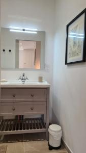 Et badeværelse på Suite Aalto