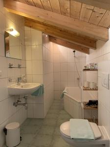 Koupelna v ubytování Penthouse Kurz + 23 fotografií
