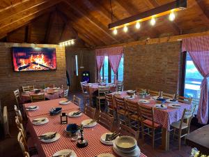 Restaurace v ubytování Etno selo EKO POGLEDI