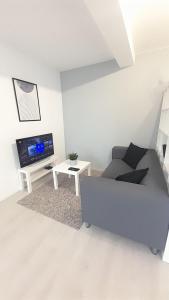 Katil atau katil-katil dalam bilik di Studio cosy Le Barangeon à Vierzon - Wifi