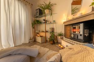 Posezení v ubytování Acquamarina b&b