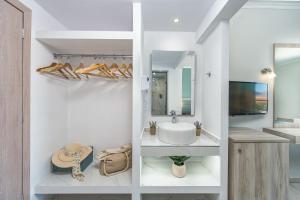 Vannituba majutusasutuses Poseidon Beach Hotel