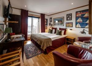 Postel nebo postele na pokoji v ubytování Hotell Havanna