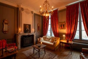 Posezení v ubytování B&B De Corenbloem Luxury Guesthouse - Adults Only