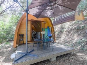 Patio nebo venkovní prostory v ubytování Camping Torraccia