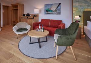 Posezení v ubytování Hotel Villa Düne + 14 fotografií