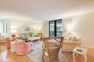 Posezení v ubytování Compass Point 221