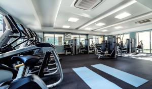 Fitness centrum a/nebo fitness zařízení v ubytování Bakour Punta Cana Suites
