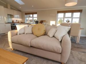 Køkken eller tekøkken på Cherry Blossom Lodge