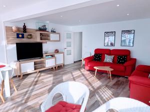 Posezení v ubytování Apartamento Ibañez