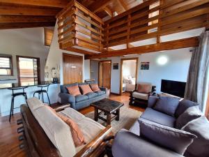 Area soggiorno di PA Sands Beach House Kowie River 9 Sleeper Pool