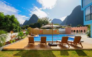 Fotografie z fotogalerie ubytování Yangshuo Pony Hotel - Yulong River v destinaci Jang-šuo