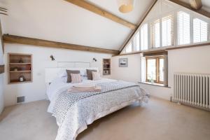 Katil atau katil-katil dalam bilik di Welsh Border Escape By Birch Stays