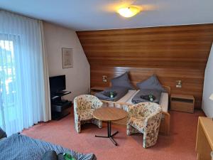 Posezení v ubytování Gasthof Walhalja