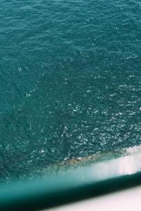 a view of the ocean from a boat at Miramare Sea Resort & Spa in Ischia