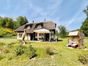 Κήπος έξω από το Ferienhaus Herrlich 01 Feriendorf Klein Stresow Rügen by ruyastay
