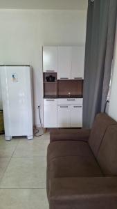 Nhà bếp/bếp nhỏ tại J&m hospedagem