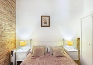 Posteľ alebo postele v izbe v ubytovaní Great apartment in Sagrada Familia with Balcony