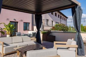 Posezení v ubytování Il Gentiluomo Hotel & SPA