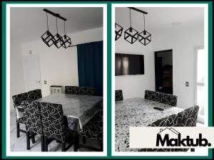 Χώρος καθιστικού στο Maktub Alojamiento