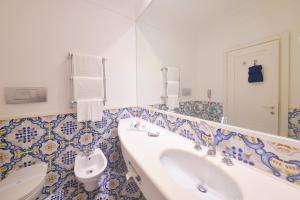 Koupelna v ubytování Hotel Casa Celestino