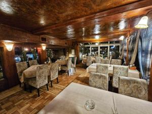 Posezení v ubytování Hotel Koliba na Grza