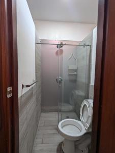 Koupelna v ubytování La Regina + 37 fotografií