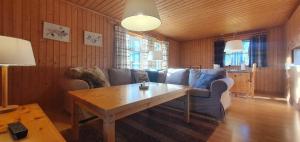 Χώρος καθιστικού στο Sauna | Wi-Fi | Terrace | Wood stove | Cable TV