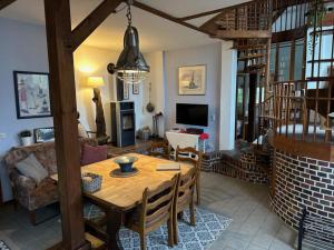 Posezení v ubytování Landhaus up de Warft - Störtebecker
