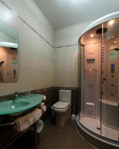 Koupelna v ubytování GozoPride Penthouse