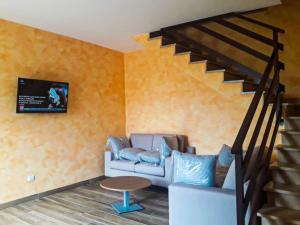 Ruang duduk di B&B La Reggia