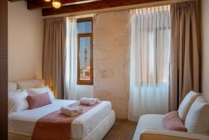 A bed or beds in a room at Casa Del Balsamo