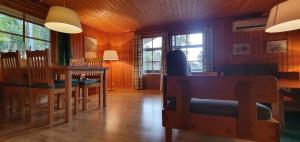 Χώρος καθιστικού στο Sauna | Wi-Fi | Terrace | Wood stove | Cable TV +5 φωτογραφίες