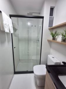 Koupelna v ubytování RN Studio Apê 506