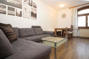 Posezení v ubytování Apartmenthaus ROSE