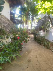 Hotel Descalzo SPA外面的花园