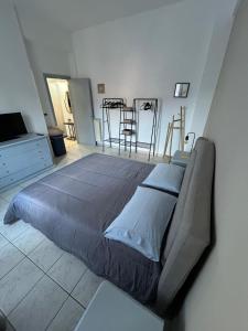 Postel nebo postele na pokoji v ubytování My Suite Fiuggi