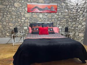 Posteľ alebo postele v izbe v ubytovaní Casa rural Can Canà Natura a la Cerdanya