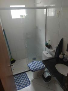 Et badeværelse på Casa Village de Jacumã