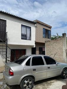 El edificio en el que está la pensión
